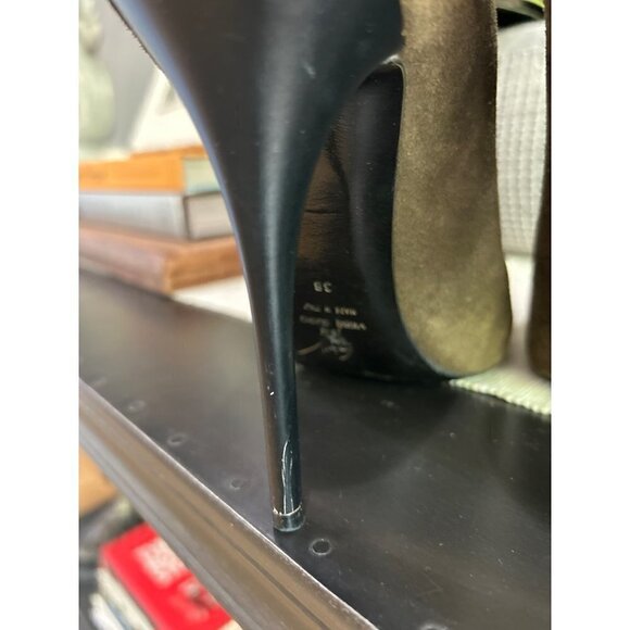 Giuseppe Zanotti Suede Ankle Booties Womens Size 38 - Picture 5 of 8